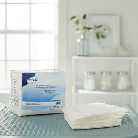 Tena TENA Dry Adult Wipe or Washcloth 10-1/4 X 13 Inch, PK 50 74499